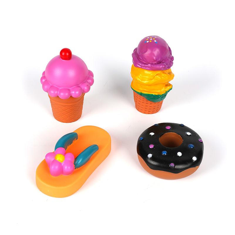 Serie de juguetes para mascotas Helado y Donut